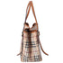 Burberry Small Canterbury Tote Haymarket Check Brown